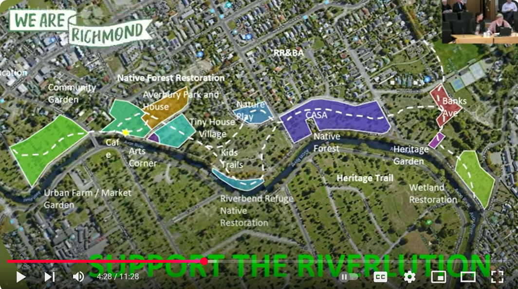 Christchurch City Council 2019 Global Settlement Deputation – Riverlution